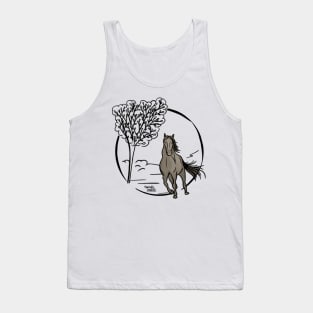 Iceland: the Icelandic horse Tank Top